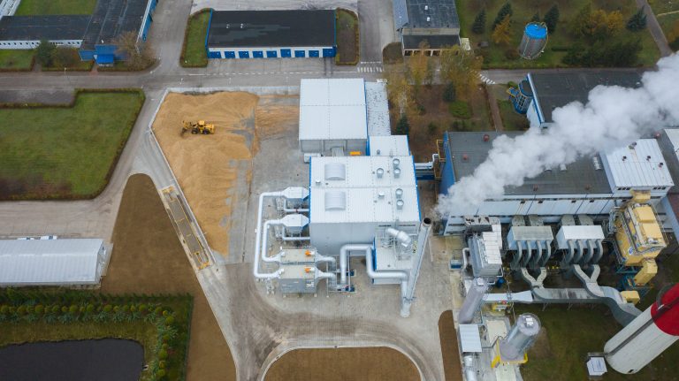 Pec suwalki biomass boiler plant
