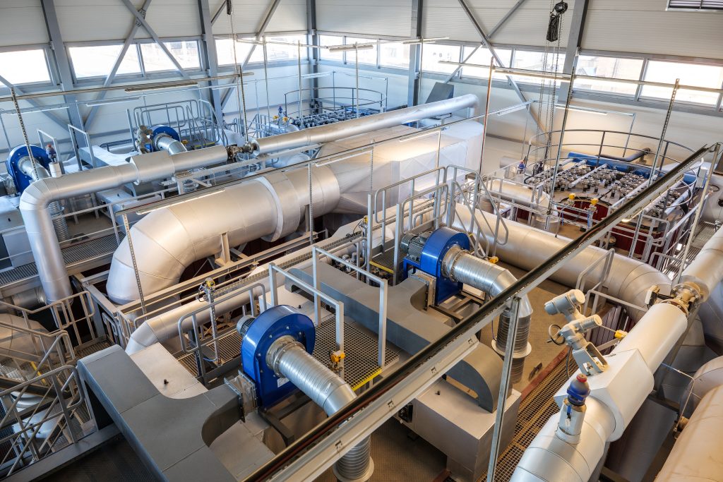 Daugavpils siltumtīkli 36 MW biomass water heating boiler plant